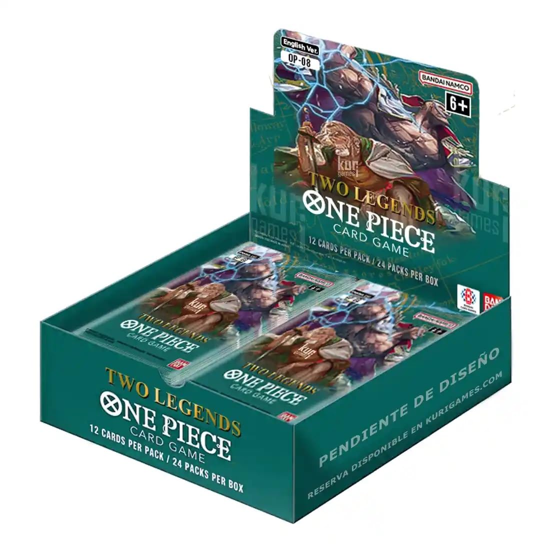 ONE PIECE OP8 //BOX OP8 ITALIANO 24 PACKS
