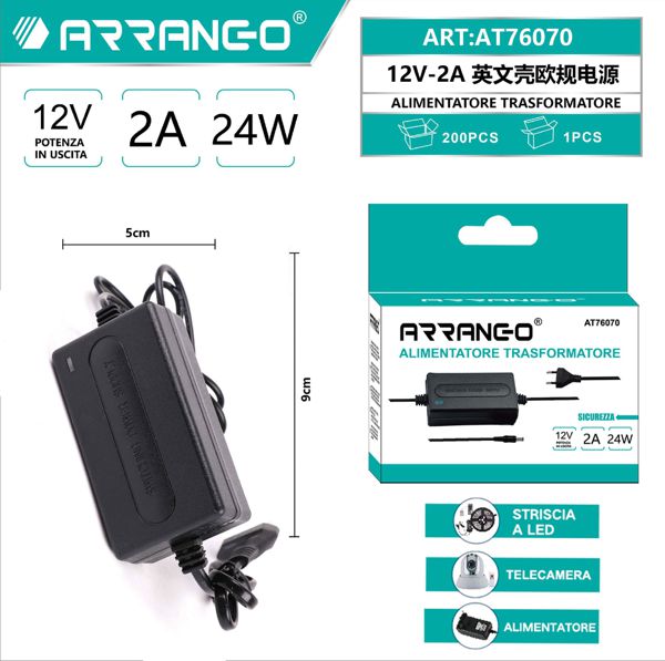ALIMENTATORE TRASFORMATORE 24W