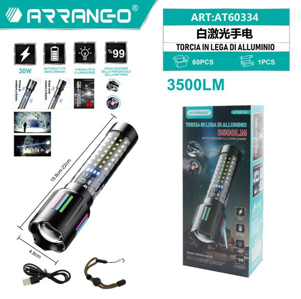 TORCIA IN LEGA DI ALLUMINIO